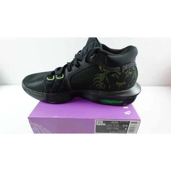 Nike Lebron Witness 8 Basketball Shoes Men\'s Size 8 Black Volt FB2239 002 NEW main image 12
